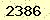 請輸入此驗證碼 : 2386