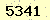 請輸入此驗證碼 : 5341