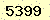請輸入此驗證碼 : 5399