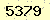 請輸入此驗證碼 : 5379