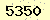 請輸入此驗證碼 : 5350