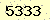 請輸入此驗證碼 : 5333
