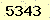 請輸入此驗證碼 : 5343