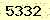 請輸入此驗證碼 : 5332