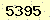 請輸入此驗證碼 : 5395