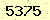 請輸入此驗證碼 : 5375