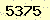 請輸入此驗證碼 : 5375