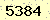 請輸入此驗證碼 : 5384
