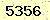請輸入此驗證碼 : 5356