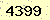 請輸入此驗證碼 : 4399