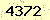 請輸入此驗證碼 : 4372