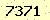 請輸入此驗證碼 : 7371
