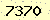 請輸入此驗證碼 : 7370