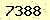 請輸入此驗證碼 : 7388