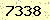 請輸入此驗證碼 : 7338