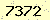 請輸入此驗證碼 : 7372