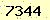 請輸入此驗證碼 : 7344