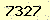 請輸入此驗證碼 : 7327