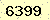 請輸入此驗證碼 : 6399