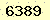 請輸入此驗證碼 : 6389