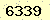 請輸入此驗證碼 : 6339