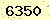 請輸入此驗證碼 : 6350