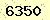 請輸入此驗證碼 : 6350