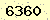 請輸入此驗證碼 : 6360