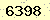 請輸入此驗證碼 : 6398