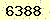 請輸入此驗證碼 : 6388