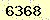 請輸入此驗證碼 : 6368