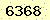 請輸入此驗證碼 : 6368