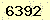 請輸入此驗證碼 : 6392