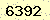 請輸入此驗證碼 : 6392