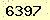 請輸入此驗證碼 : 6397