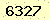 請輸入此驗證碼 : 6327