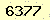 請輸入此驗證碼 : 6377