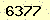請輸入此驗證碼 : 6377