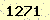 請輸入此驗證碼 : 1271