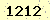 請輸入此驗證碼 : 1212