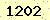 請輸入此驗證碼 : 1202