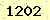 請輸入此驗證碼 : 1202
