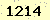 請輸入此驗證碼 : 1214