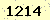 請輸入此驗證碼 : 1214