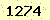 請輸入此驗證碼 : 1274