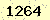 請輸入此驗證碼 : 1264
