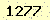 請輸入此驗證碼 : 1277