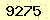 請輸入此驗證碼 : 9275