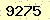 請輸入此驗證碼 : 9275