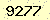 請輸入此驗證碼 : 9277